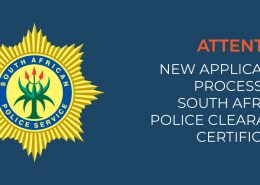 New application process for South African police clearance certificates