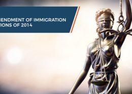 Update: First amendment of immigration regulations of 2014