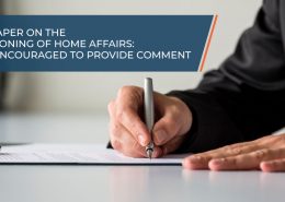 White paper on the repositioning of Home Affairs: Public encouraged to provide comment