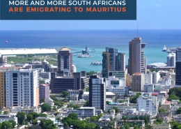 More and more South Africans are emigrating to Mauritius